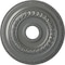 Ekena Millwork Oldham Ceiling Medallion (Fits Canopies up to 8 5/8"), Hand-Painted Silver, 18"OD x 3 3/8"ID x 7/8"P CM18OL1SLS - alternate 1